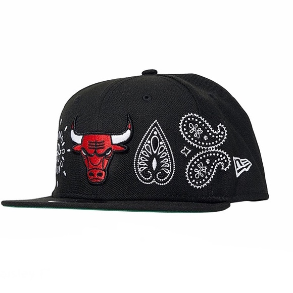 Paisley Elements New Era 9Fifty Snapback Chicago Bulls - Picture 3 of 5